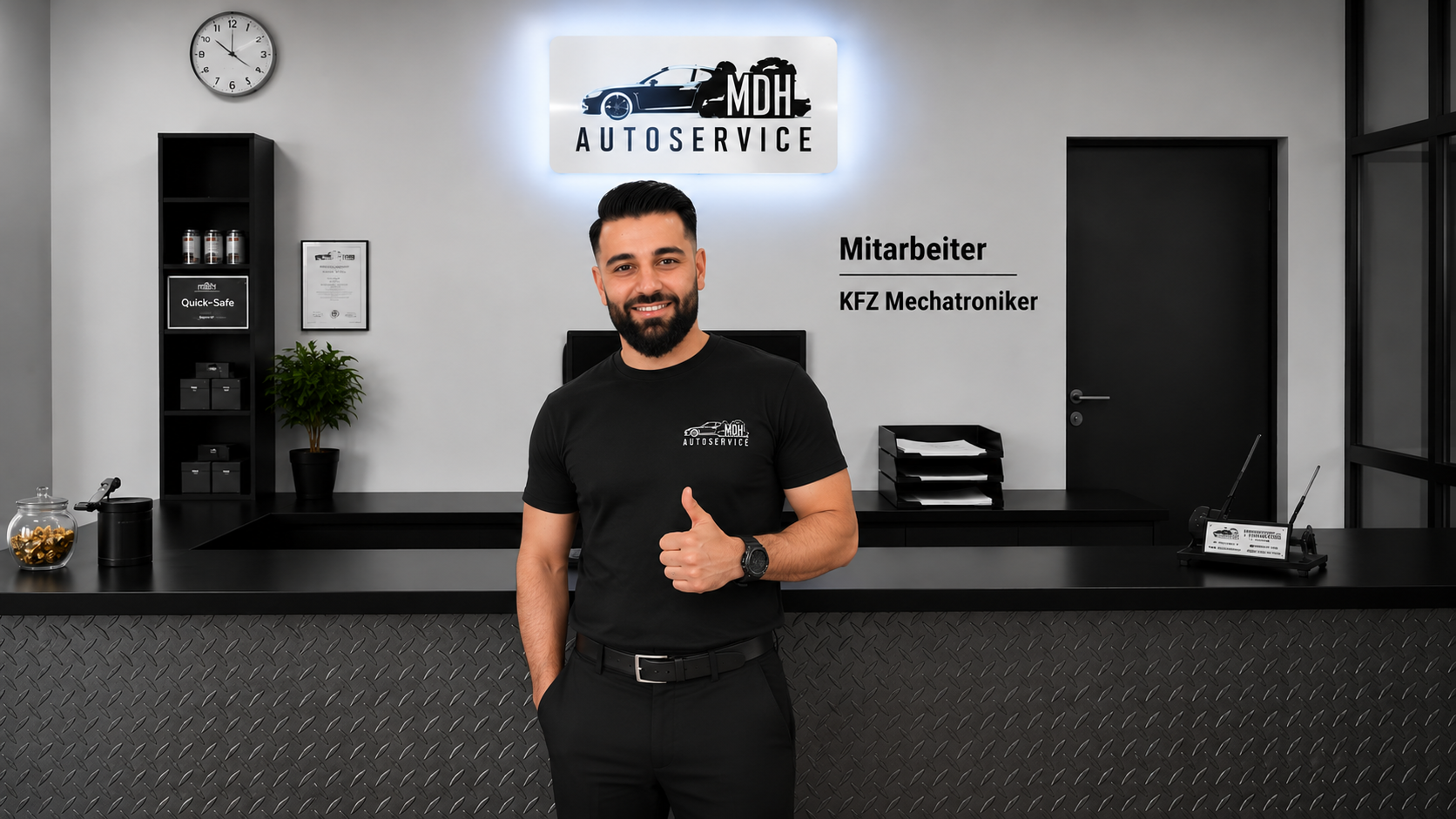 Jusuf Hammadah – Kfz-Mechatroniker bei MDH Autoservice